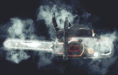 Zincirli testere çizimi, eskiz, antika, antika...