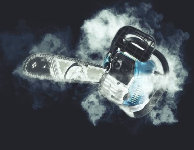 Zincirli testere çizimi, eskiz, antika, antika...