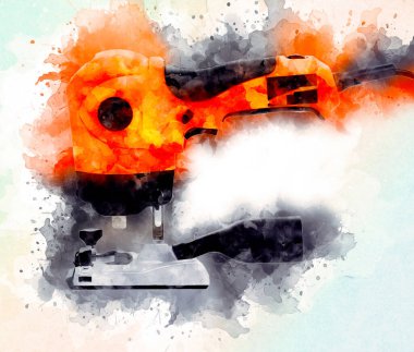 Bir seyyar değirmen makinesi büyük bir çark yapar.