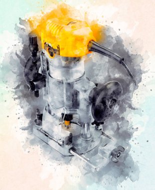 Bir seyyar değirmen makinesi büyük bir çark yapar.