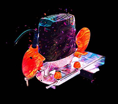 Bir seyyar değirmen makinesi büyük bir çark yapar.