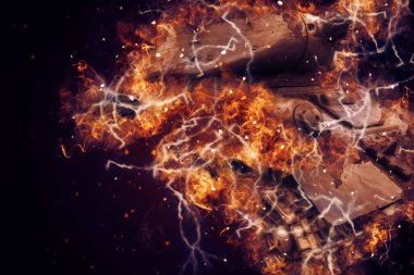 Vintage tank izole çizim sanat illüstrasyonu