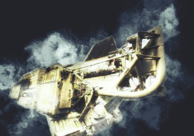 Uçaksavar füze tankı retro vintage