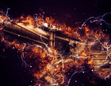 Uçaksavar füze tankı retro vintage