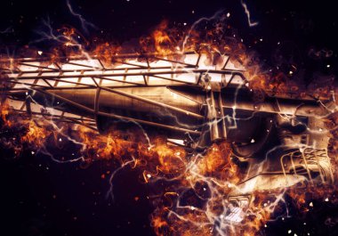 Uçaksavar füze tankı retro vintage