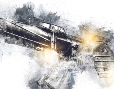 Uçaksavar füze tankı retro vintage