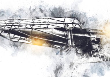 Uçaksavar füze tankı retro vintage