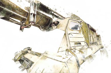 Uçaksavar füze tankı retro vintage