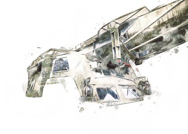 Uçaksavar füze tankı retro vintage