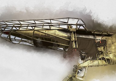 Uçaksavar füze tankı retro vintage