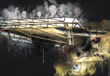 Uçaksavar füze tankı retro vintage