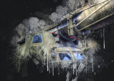 Uçaksavar füze tankı retro vintage