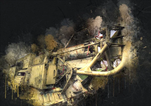 Uçaksavar füze tankı retro vintage