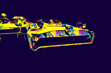 Bir amfibi piyade savaş tankı.