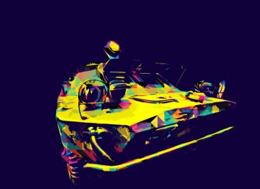 Bir amfibi piyade savaş tankı.