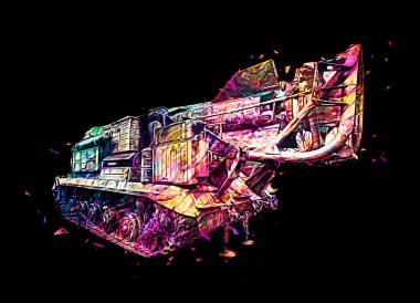 Uçaksavar füze tankı retro vintage