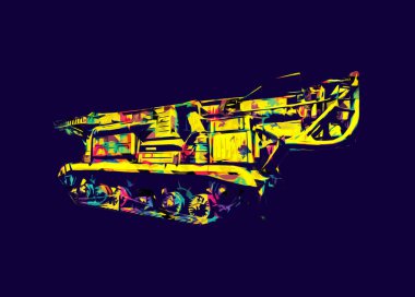 Uçaksavar füze tankı retro vintage