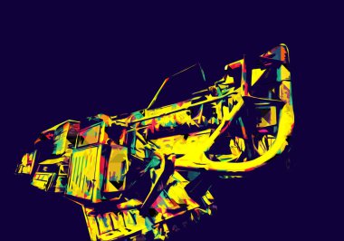 Uçaksavar füze tankı retro vintage