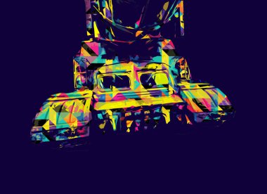 Uçaksavar füze tankı retro vintage