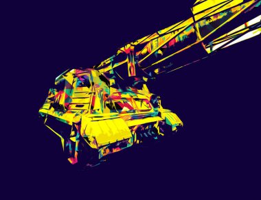 Uçaksavar füze tankı retro vintage