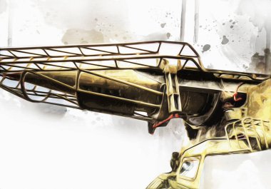 Uçaksavar füze tankı retro vintage