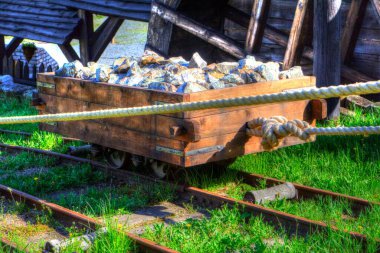 Gümüş, altın, bakır madeni, ortaçağ tarihi sanat illüstrasyonu antika eskiz.