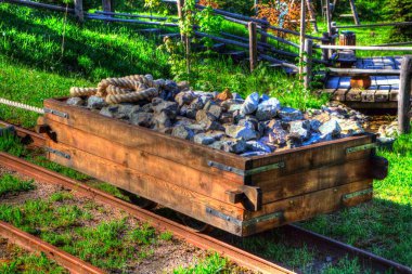 Gümüş, altın, bakır madeni, ortaçağ tarihi sanat illüstrasyonu antika eskiz.