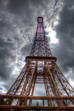 Paris sanat tasarımı illüstrasyonu Fransa Eyfel Kulesi fotoğrafçılık