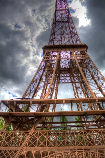 Desenho Arte Paris Ilustração Torre Eiffel França Fotografias — Fotografia de Stock