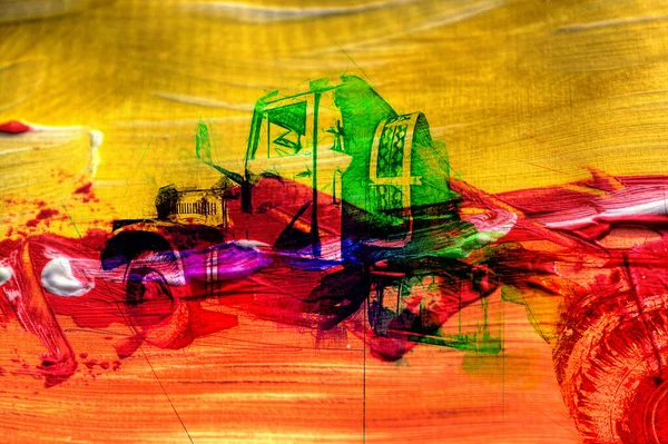Θωρακισμένο Όχημα Τεχνική Στρατιωτική Εικονογράφηση Φορτηγό Τέχνης Απομονωμένο Σκίτσο — Φωτογραφία Αρχείου