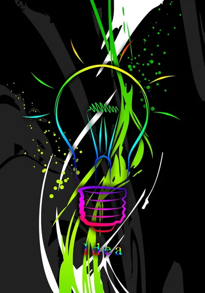 라이트 전구 사업 아이디어 — 스톡 사진