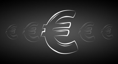 eğlenceli sanat işareti koleksiyonu - euro