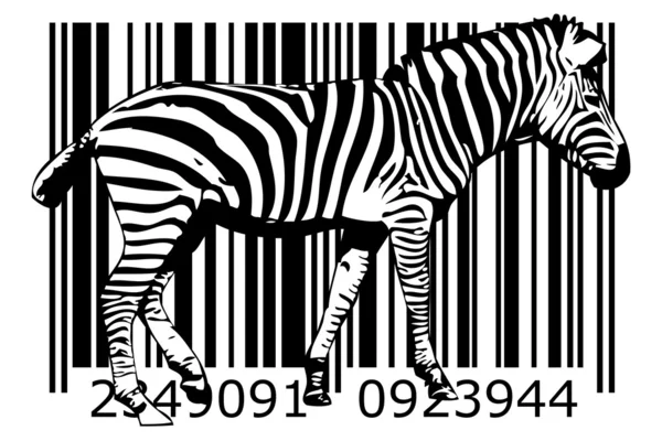 Barcode design konst idé — Stockfoto