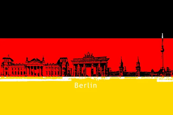 Berliinin taidekuvitus — kuvapankkivalokuva