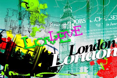 London art design illustration clipart