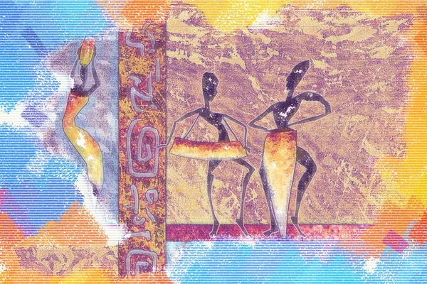 Afrika nedeni sanat — Stok fotoğraf