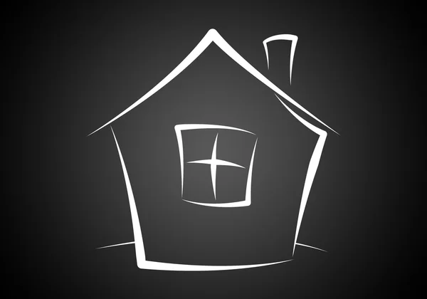 House art illustration — Stock Photo, Image