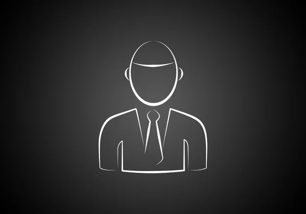 Businessman art illustration — Stock Photo, Image