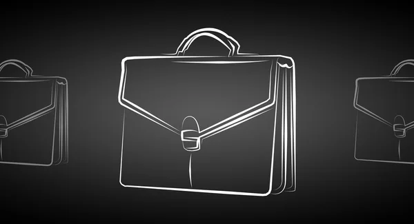 Briefcase art illustration — Stock Photo, Image