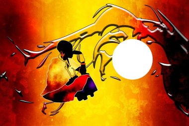 Afrika retro vintage tarzı