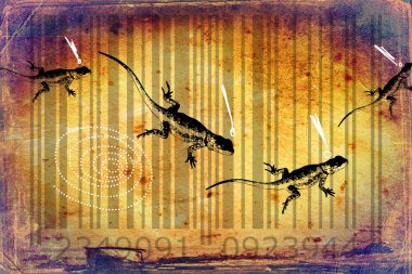 Barkod hayvan Mimarlık Sanat fikir