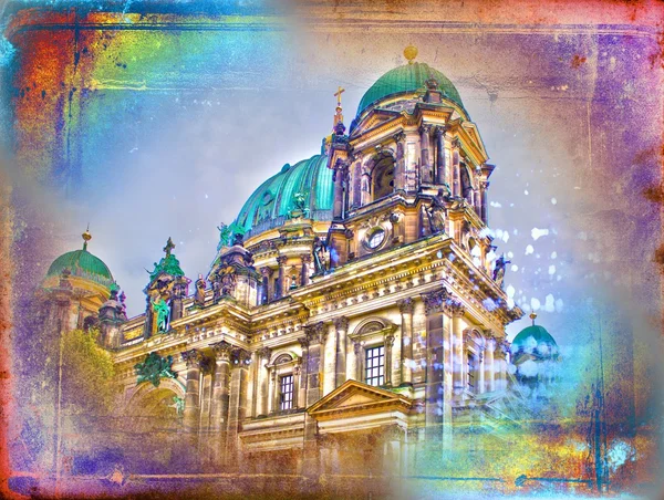 Berlin art design illustration — Stock Photo, Image