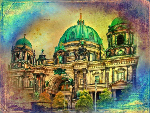 Berlin art design illustration — Stock Photo, Image