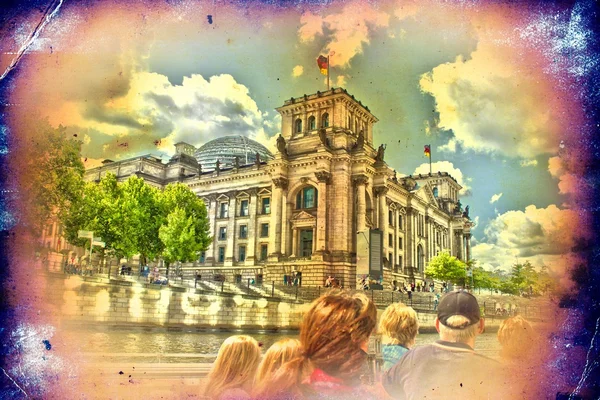 Berlin art design illustration — Stock Photo, Image