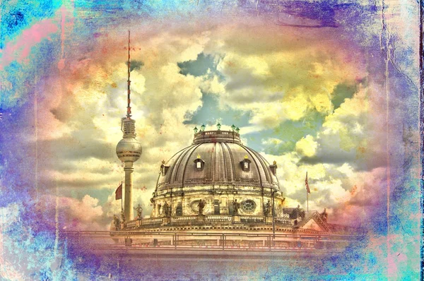 Berlin art design illustration — Stock Photo, Image