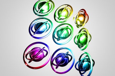 Sanat soyutlama açık renk