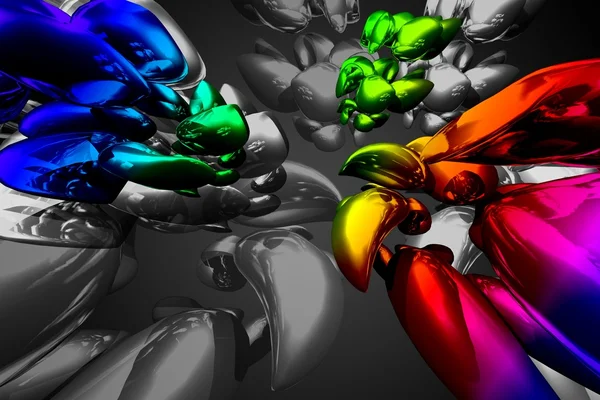 Arte abstracción luz color — Foto de Stock