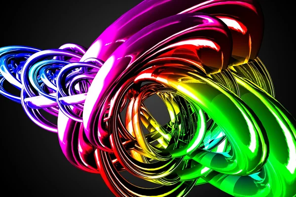 Arte abstracción luz color — Foto de Stock