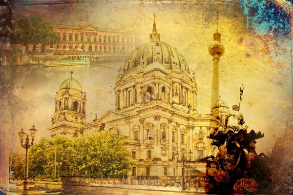 Berlin art design illustration — Stock Photo, Image