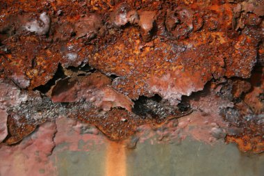 grunge parçalanmış boya paslı metal arkaplan